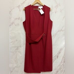 NWT BOSS Hugo Boss Dycelia Sleeveless Sheath Midi Dress - J4